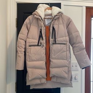 Orolay XS Beige Winter Coat